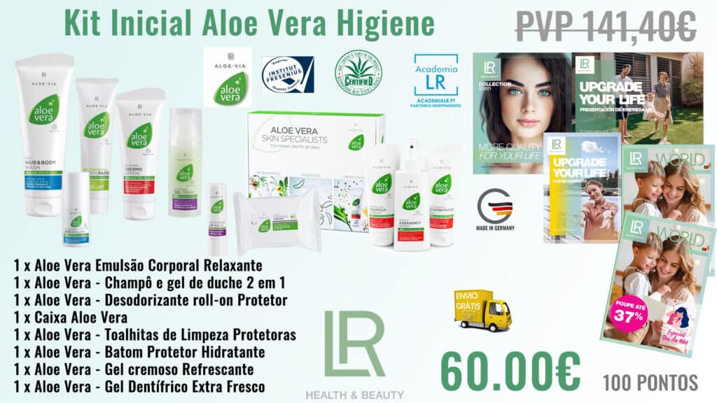 Kit Inicial Aloe Vera Higiene LR